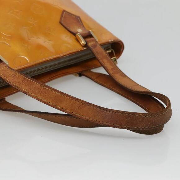 LOUIS VUITTON Monogram Vernis Houston Hand Bag Gris M91053 - Picture 7 of 16